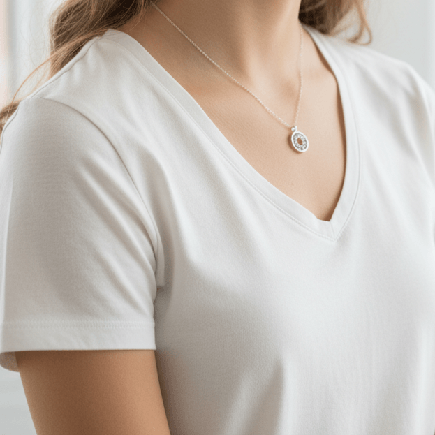 Eternal Halo Pendant Necklace