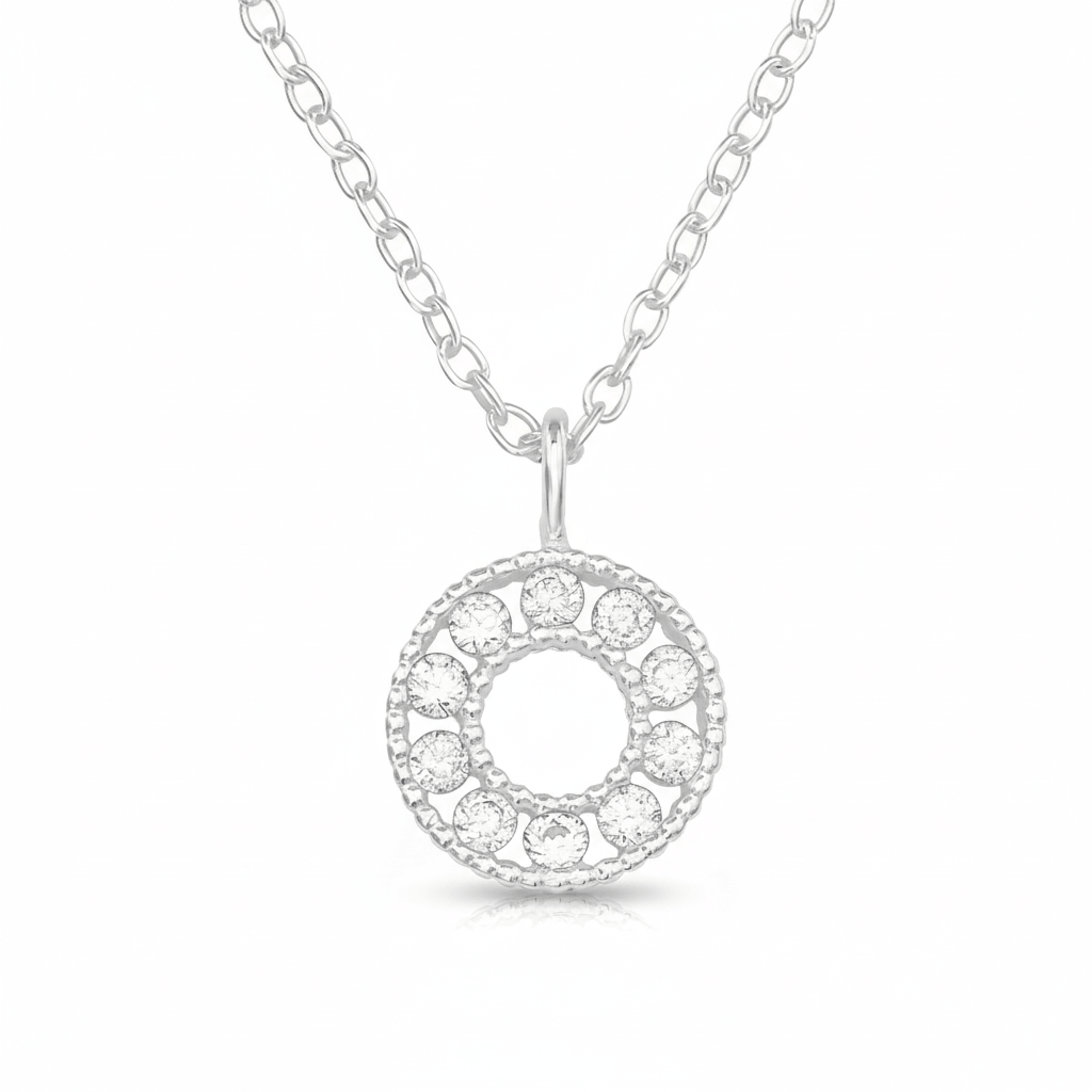 Eternal Halo Pendant Necklace