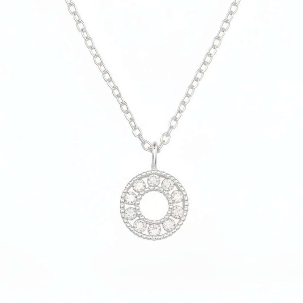 Eternal Halo Pendant Necklace